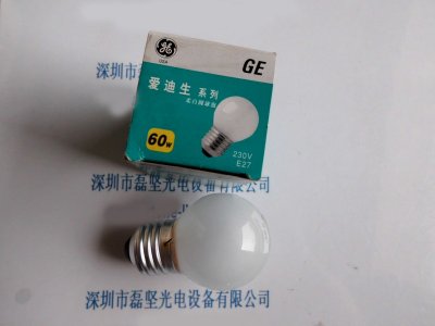 GE 通用 230V60W E27 灯泡	    