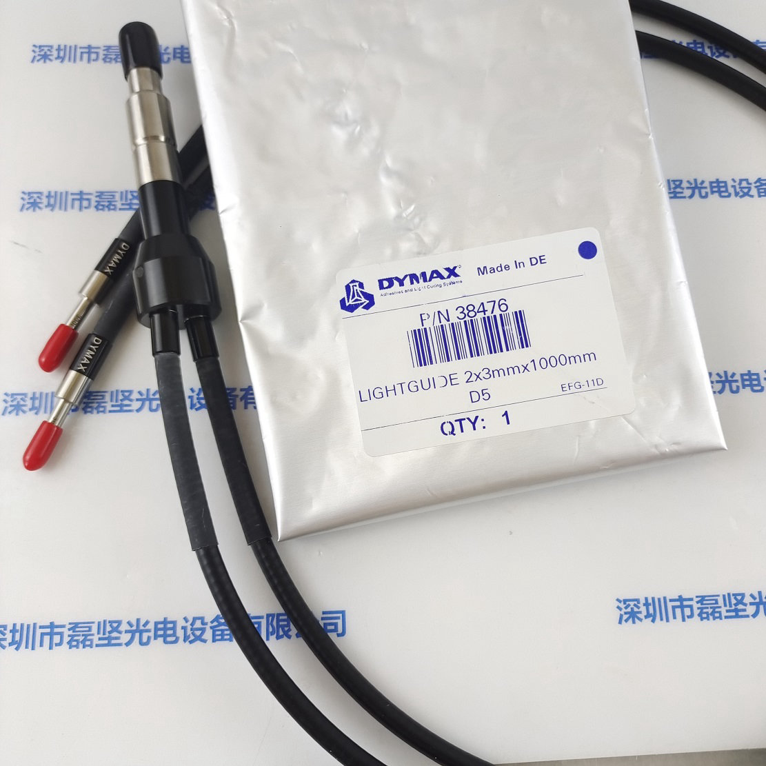 DYMAX 戴马斯 PN：38476 lightguide 2X3mmX1000mm 一分支光导