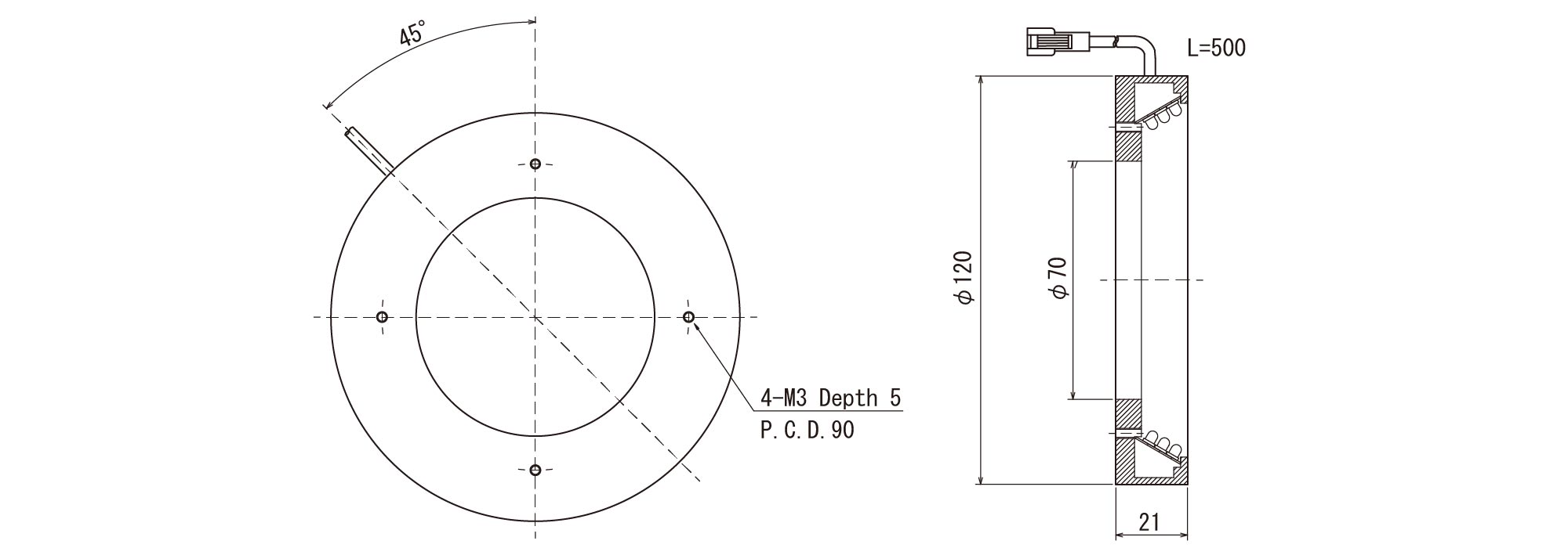 IDR-LA120/70DR-3